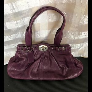 Coach vintage leather bag